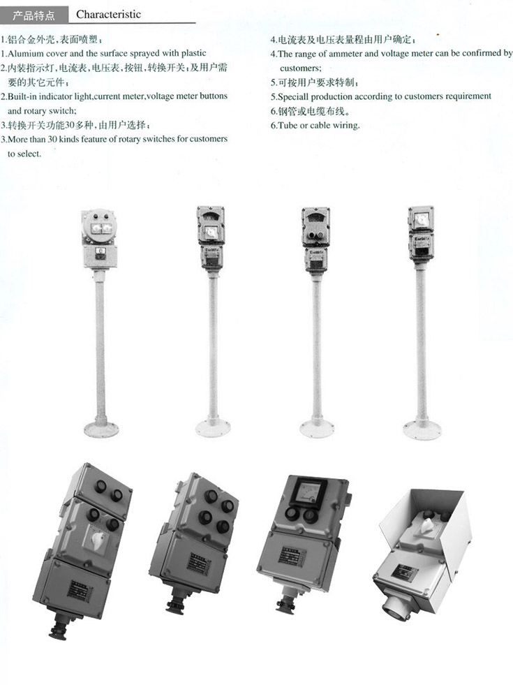 LBZ-10系列防爆操作柱